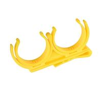 CRDARAAV Plastic Golf Accessory Golf Ball Holder Clip Clamp for Golfer Clubs Yellow