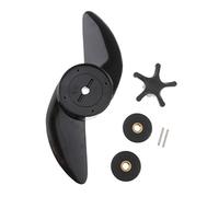CRDARAAV Power Prop Kit 2-Blades Electric Trolling Motor Outboard Propeller Accessory
