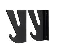CRDARAAV Skateboard Wall Mount Rack Snowboard Hanger for Longboard Skate Board Indoor black