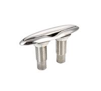 CRDARAAV Stainless Steel Cleat Dock Boat Ship Mount Yacht Neat Marine Retractable Mooring Yacht Pull Corrosion Resistance Accessory 6inch 6 inch