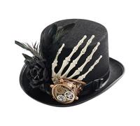 CRDARAAV Steampunk Hat Fancy Dress Supplies Women Men Retro Cosplay Costume Accessory