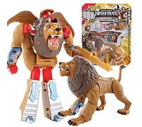 CRDARAAV Transformation Animal Figures Toys Robot Educational Toy for Kids Lion
