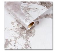 CRE8TIVE Onyx White Marble Wallpaper Matte Peel and Stick Wallpaper Waterproof Marble Vinyl Wrap for Furniture Marble Contact Paper Self Adhesive Worktop Vinyl Covering Bathroom Cupboard 30cm x 200cm