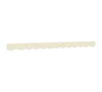 Awning Valance Replacement Cream Stripe 3.0m Polyester PU Water-repellent Garden