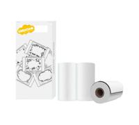 Creacam Pack of 3 White Paper Rolls for Instant Camera Creacam White