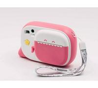 Creacam Pink Instant Camera With 12 Felt Pens & Scrapbook