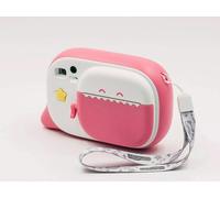 Creacam Pink Instant Camera with 12 Felt Pens & Scrapbook