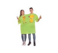 Creaciones Llopis Double Beer T-shirt Costume Green L Kids