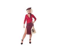 Creaciones Llopis Gánster Bonnie Costume Pink S Kids