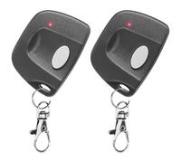 CreaCity 2 for 300 MHz Multicode Linear Garage Door Gate Opener Remote Control with 10 DIP Switch Keychain,Replacement for 3089,3060,3070,308911,MCS308911,MCS306010,MCS307010 Gate Clicker