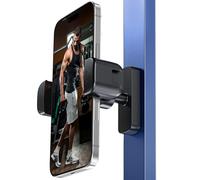 CreaDream Gym Magnetic Phone Holder, Gym Essentials Magnet Phone Mount with 360 Rotation, Portable Workout Accessories for Men and Women, Compatible with 4.7-7" Smartphones