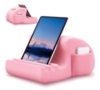 CreaDream Tablet Pillow Stand for Bed/Lap/Desk, Fits 4-13" Devices, Pink