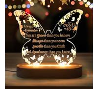 Creaher Mum Birthday Gifts, Mothers Day Gifts Night Light for Mum from Daughter Son, Acrylic Night Light Mom Gifts for Birthday Christmas Mother's Day Thanksgiving