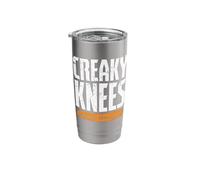 Creaky Knees Come Through Funny Retirement Humor Group Stainless Steel Insulated Tumbler
