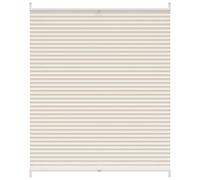 (cream, 100 x 150 cm) vidaXL Plisse Blind Pleated Roller Window Blind Window Sunscreen Curtain Shade