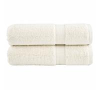 (cream, 100 x 150 cm) vidaXL Premium Sauna Towels Absorbent Bath Towel 2 pcs Grey 600gsm 100% Cotton