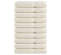 (cream, 100 x 200 cm/ 10 pcs) vidaXL Premium Sauna Towels Guest Bath Towel 10 pcs Gold 600gsm 100% Cotton