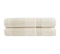 (cream, 100 x 200 cm) vidaXL Premium Sauna Towels Absorbent Bath Towel 2 pcs Grey 600gsm 100% Cotton