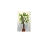 (Cream, 150cm) Artificial Silk Wisteria Tree