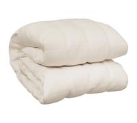 (cream, 155 x 220 cm/11 kg) vidaXL Weighted Blanket Bedding Anxiety Blanket Bedroom Quilt Blanket Fabric