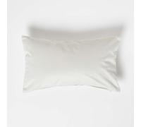 (Cream, 30 x 50 cm) Velvet Cushion