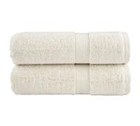 (cream, 30 x 50 cm) vidaXL Premium Sauna Towels Absorbent Bath Towel 2 pcs Grey 600gsm 100% Cotton