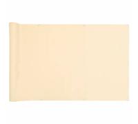 (cream, 400 x 120 cm) vidaXL Garden Privacy Screen Fence Screen Balcony Screen Ledge Stone Look PVC