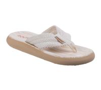 (Cream, 5 (Adults')) Rocket Dog Sunset Webbing Women's Double Cream Flip Flops