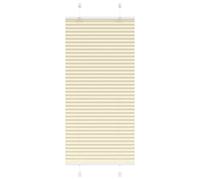 (cream, 55 x 100 cm) vidaXL Pleated Blind Anthracite 40x100 cm Fabric Width 39.4 cm Polyester
