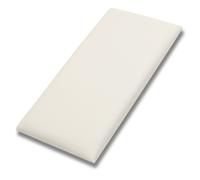(Cream (60x30), 6) NOVECRAFTO Velvet Padded Wall Panels with Adhesive - 3D Upholstered Wall Mounted Headboards for for Beds, Kids Room, Hallways