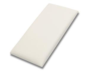 (Cream (60x30), 6) NOVECRAFTO Velvet Padded Wall Panels with Adhesive - 3D Upholstered Wall Mounted Headboards for for Beds, Kids Room, Hallways