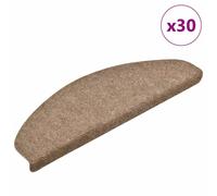 (cream, 65 x 21 x 4 cm/ 30 pcs) vidaXL Self-adhesive Stair Mats Decoration Stair Protector Anti-slip Stair Rug