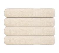 (cream, 80 x 200 cm/ 4 pcs) vidaXL Towels Kitchen Tea Towel Dish Towel Wash Towel 360 gsm 100% Cotton