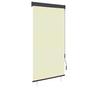 (cream, 80 x 250 cm) vidaXL Outdoor Vertical Roller Blind 60cm Balcony Shade Screen Multi Colours