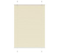 vidaXL Pleated Blind Cream 90x150 cm Fabric Width 89.4 cm Polyester