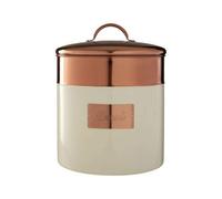 Cream and Copper Bread Bin | Prescott