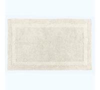 (Cream, Bath Mat - Extra Large) Luxury Reversible Cotton Bath Mat
