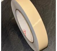 Cream Beige 25mm Self Adhesive Craft Pin Stripe Tape for Car, Boat, Caravan,Motorcycle, Weatherproof Stripe, Trim Stripe 5,10,20,30 Metre Lengths.