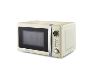 (Cream) Black, GEEPAS 20L Digital Microwave Oven 700W