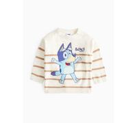 Cream Bluey Print Soft Knit Jumper 3-4 years
