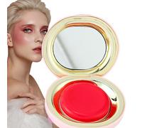Cream Blush | Single Color Blush Palette,Brightening Creamy Cheek Tint Natural Nude Face Color for All Skin Tones Teen Women Students Outdoor Gatherings