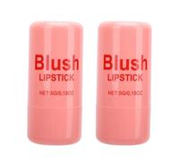 Cream Blush Stick Moisturizing Multifunctional Makeup, Lasting Vibrant Colors, Easy Application with Swivel Design, Ideal for Travel or Everyday Use