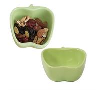 Cream Brulee Bowls Apple Mould, 120Ml, Souffle Molds, Souffle Molds Oven Fest, Cream Brulee Set, Ragout Fin Bowls, Spice Meat Bowls,Green,8 pcs