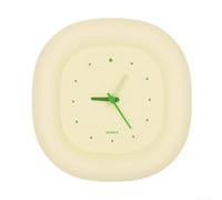 Cream Bubble Clock for Living Room and Bedroom, Silent Wall Clock Buy with Confidence