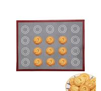 Cream Cabbage Baking Mat | Non-Stick Baking Mat for Cookies, Silicone Baking Mat for Macarons Printing Double Sided Reusable Food Grade