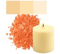 Cream Candle Dye 10 gram for Soy, Beeswax, Paraffin, Stearin, Coconut and Plant Wax - Highly Concentrated Candle Wax Dyes - Bekro Premium Color Dye Chips for Candle Making
