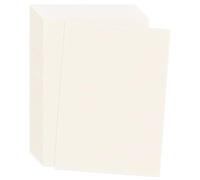 Cream Card A4, 100 Sheets 180gsm Premium Cream Cardstock Paper Ivory Craft Card for Arts & Crafts, Printouts, DIY Projects