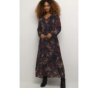 Cream Clothing CRAnnu Dusky Pink Floral Print Maxi Dress