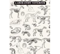 Cream Color Veterinary Anatomy Graph Paper Laboratory (Lab) Notebook: 8.25 x 11", 150 Sheets, Hardcover, Research, Animal Anatomy, Skeletal Anatomy