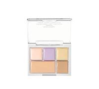 Cream Concealer Palette 5 Color Correcting Concealer Full Coverage Blendable Shades Long-Wearing Cream Contour Palette for Under Eye Dark Circles,Acne & Blemishes